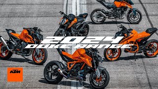 The 2024 KTM DUKE Range  KTM [upl. by Ransome953]