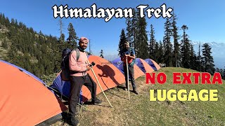 Himalayan Trek essentials to carry  No extra luggage  No Faltu saman sarpass [upl. by Chelsey]