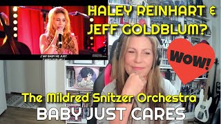 THIS IS OUTSTANDING Haley Reinhart Reaction amp Jeff Goldblum MY BABY JUST CARES reaction [upl. by Aihsemek]