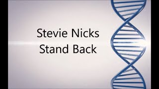 Stevie Nicks  Stand Back  Remastered Razormaid Promotional Remix [upl. by Kerwinn]