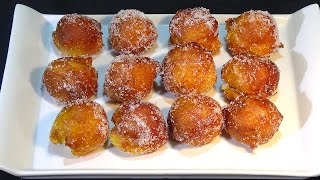 Receta Buñuelos de viento rellenos de crema pastelera  Recetas  Loli Domínguez  Semana Santa [upl. by Niessuh]