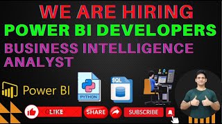 Power BI Jobs in 2024  Power BI Developer Jobs in India  BI Analyst Jobs  Power BI Remote Jobs [upl. by Ellierim]