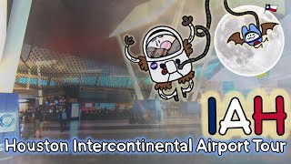 Getting Around Houston Intercontinental Airport  Complete HD Airport Tour [upl. by Oderfliw]