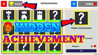 9 HIDDEN ACHIEVEMENTS IN LORDZIO MOBILE 6467 ACHIEVEMENTS COMPLITED [upl. by Olivette]