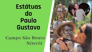 Estátuas do Paulo Gustavo [upl. by Millisent]