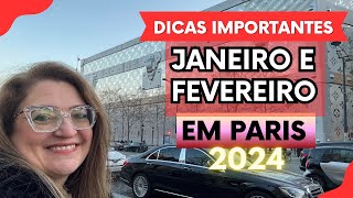 Dicas de Paris para Janeiro e Fevereiro [upl. by Ahsiener]