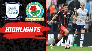 Highlights Preston North End v Rovers [upl. by Ecidnarb801]