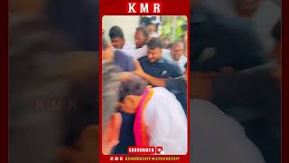 KCR ENTRY IN TELANGANA BHAVAN  KMR brsparty kcr [upl. by Ainaled]