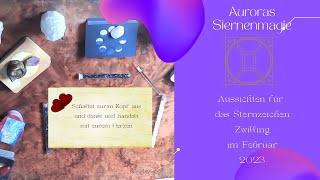 💞💕Sternzeichen Zwilling im Februar 2023💞💕 [upl. by December787]