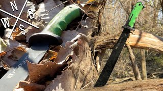 HOOYMAN Bush Machete  Usage Test amp Review [upl. by Poirer]