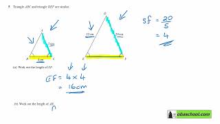 Edexcel GCSE Maths Past Papers November 2022 Paper 3 Higher Q5 [upl. by Ecinnahs737]