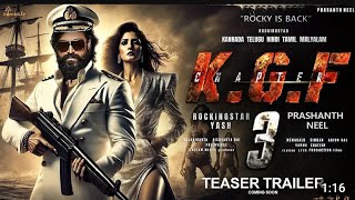 KGF 4K Quality Full Movie  Yash Blockbuster Movie  Srinidhi Shetty Ananth Nag Ramachandra Raju [upl. by Nehr]