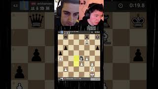 DOUBLE SAC TO WIN 3000 FROM chessbrah  chess shorts [upl. by Ynnep803]