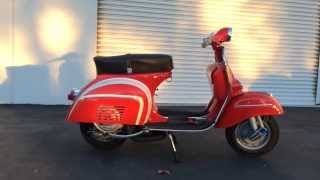 1965 Vespa SS200 Hurricane [upl. by Tomasz]