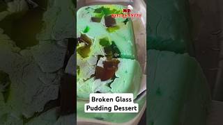 Broken Glass Gelatin Pudding Dessert 🍮 🍨 dessert homemade cooking food recipe [upl. by Ydisahc]