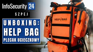 Plecak ucieczkowy Help Bag  Unboxing  Sprawdzamy zawartość [upl. by Proffitt]