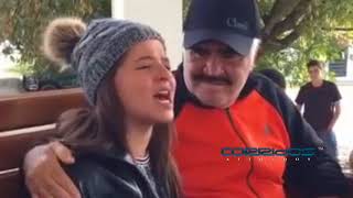 Fatima Campo  Niña Le Canta A Vicente Fernandez  Cuando Yo Queria Ser Grande [upl. by Etyam470]