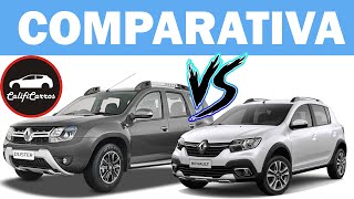 ¿Renault Stepway equipada o Duster básica ¿Cuál comprar  Comparativa de equipamiento [upl. by Hezekiah206]