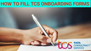 How to fill Onboarding Forms  TCS  OBF [upl. by Nagn693]