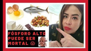 Baja tu FOSFORO ya 😧🚀 INSUFICIENCIA RENAL RIÑON ENFERMO alejandra irc [upl. by Naesar483]