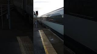 43136 and 43141 arrive into Aberdeen from Edinburgh Waverley shorts train class43 hst subscribe [upl. by Berti]