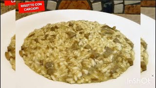 RISOTTO AI CARCIOFI Ricetta passo passo [upl. by Usanis]