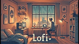 Rainy Café LOFI Beats for Studying 🎶✨  Fun Facts [upl. by Novyart94]