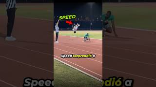 Speed vs Noah Lyles CARRERA 100000🏃🏽‍♂️ [upl. by Spada]