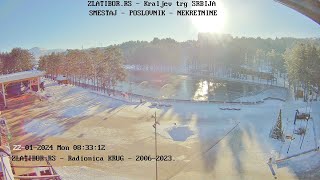 Jutro 23012024 Zlatiborrs Live Stream 2024  Kraljev trg jezero Zlatibor [upl. by Nonnahs]