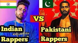 ♥️Indian Rappers VS Pakistani Rappers ♥️2020 [upl. by Atnauqahs57]