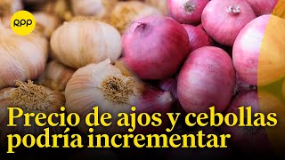 Se registra menor producción de cebollas y ajos en Arequipa [upl. by Fital]