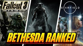 Every Bethesda Game Ranked [upl. by Nelyak536]