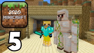 MiniCraft 2020  Survival Gameplay Part 5  IRON GOLEM [upl. by Esenahs]