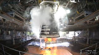 SLS RS25 Engine Test 27 January 2024 [upl. by Saville212]