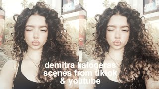 demitra kalogeras scenes from tiktok and youtube part 2 [upl. by Lebasiram]