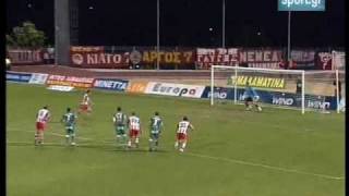 Levadiakos  Olympiakos 03 Goals amp Highlights  Superleague [upl. by Hendrik829]