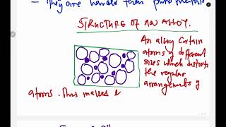 Metals alloys  exam questions  Topic simplified [upl. by Euqnimod]