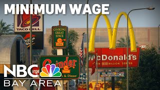 Minimum wage increase in California could lead to layoffs [upl. by Enirahtac539]