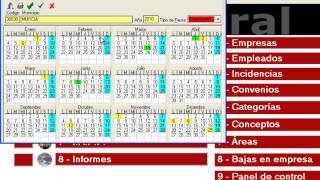 Formación NCS Laboral  Calendario [upl. by Ordnasil690]