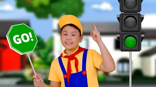 Red Light Green Light  Rainbow Juice Song amp MORE  Kids Funny Songs [upl. by Geirk520]