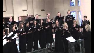 Ecco singing Palestrina MarcAntonio Ingegneris quotO Domine Jesu Christequot [upl. by Annaili]