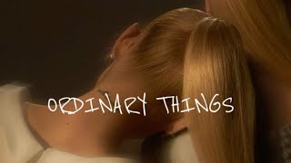 Ariana Grande  Ordinary Things ft Nonna Instrumental with vocalsvocals [upl. by Airalednac307]