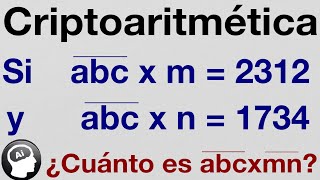 Criptoaritmetica ejercicios resueltos [upl. by Lavud]