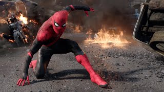 Gameplay of SpiderMan Far From Home Suits in SpiderMan PS4 [upl. by Illona]