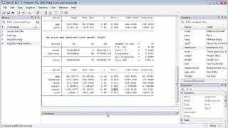 stataLearn  Lesson 00  simple multiple regression reverse stepwise [upl. by Letsou]