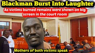 Blackman Burst Out Laughing In Court as Burned Remains Shown On Big Screen [upl. by Armond856]