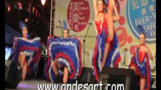 French Can Can Dance 法国康康舞Hong Kong [upl. by Needan484]