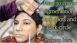 दाग धब्बो डार्क सर्कल और पिगमेंटेशन को कैसे छुपाएं WITH MAKEUP  concealer tips amp techniques [upl. by Kieran275]