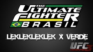 The Ultimate Fighter Brasil  The Ultimate Fighter Brasil Segunda temporada  Lelek Leklekleklek x Milho Verde [upl. by Sy692]