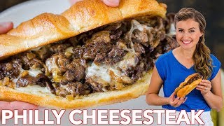 How To Make Classic Philly Cheesesteak Sandwich [upl. by Fishbein]